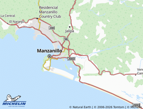 MICHELIN López Mateos map - ViaMichelin