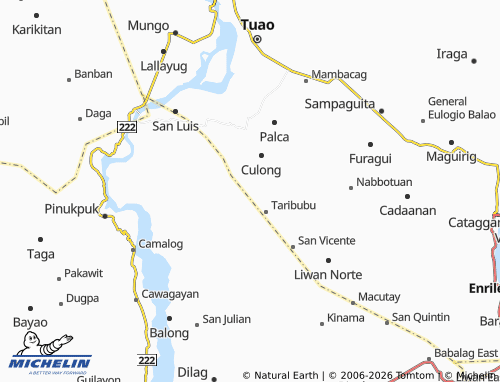 Mappa MICHELIN Santo Tomas - ViaMichelin
