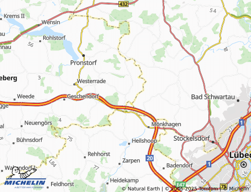 MICHELIN Reinsbek map - ViaMichelin