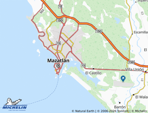 MICHELIN Quinta Chapalita map - ViaMichelin