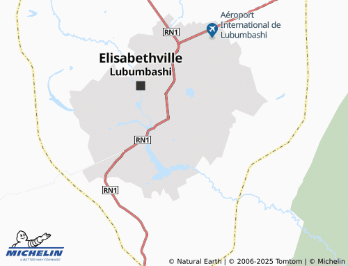 MICHELIN Camp Major Vango map - ViaMichelin