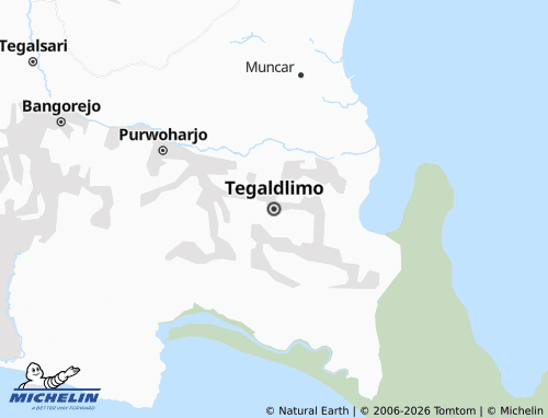 MICHELIN-Landkarte Tegaldlimo - ViaMichelin