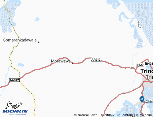MICHELIN Awvainagar map - ViaMichelin