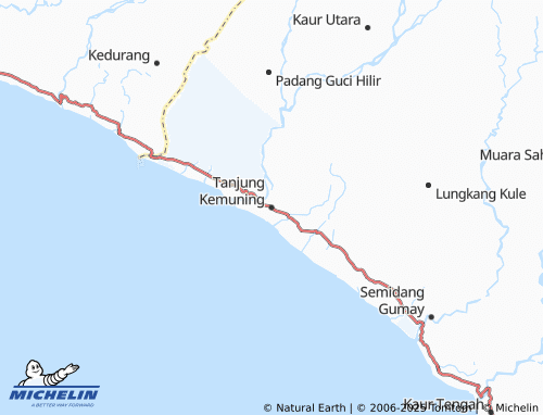 MICHELIN Tanjung Kemuning map - ViaMichelin