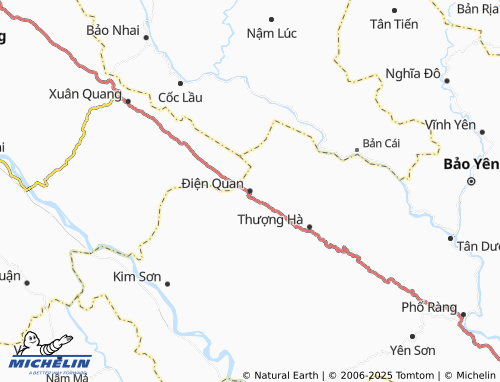 MICHELIN Điện Quan map - ViaMichelin
