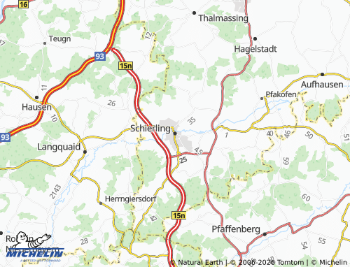 Mappa MICHELIN Schierling - ViaMichelin