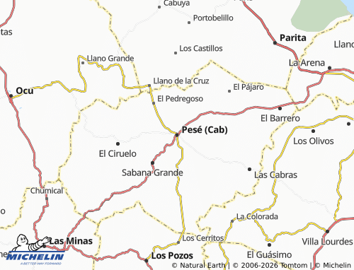 Mapa MICHELIN Pese (Cab) - ViaMichelin