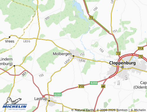 MICHELIN Molbergen map - ViaMichelin