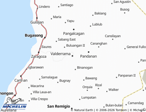 MICHELIN Takas map - ViaMichelin