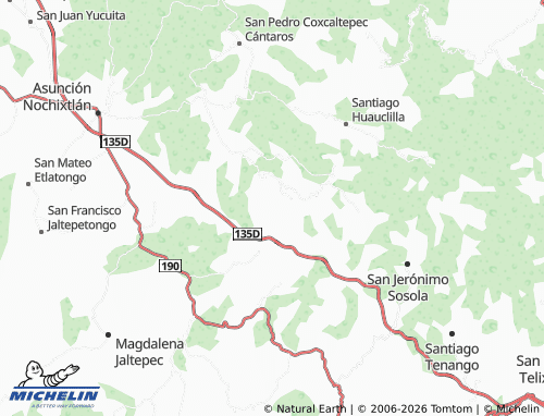 Mappa MICHELIN San Mateo Sosola - ViaMichelin
