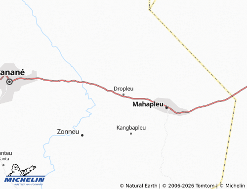 MICHELIN-Landkarte Dropleu - ViaMichelin