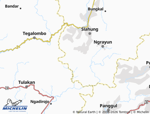 MICHELIN-Landkarte Mrayan - ViaMichelin