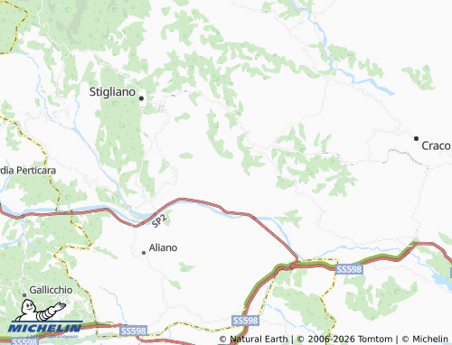 Carte MICHELIN Santa Maria Calvera - ViaMichelin