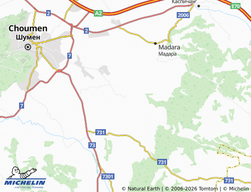 Mappa MICHELIN Blagovo - ViaMichelin