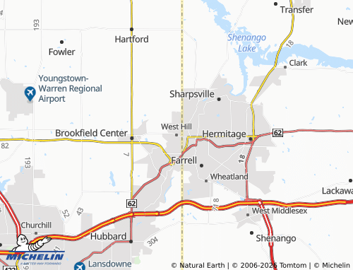 Mapa MICHELIN West Hill - ViaMichelin