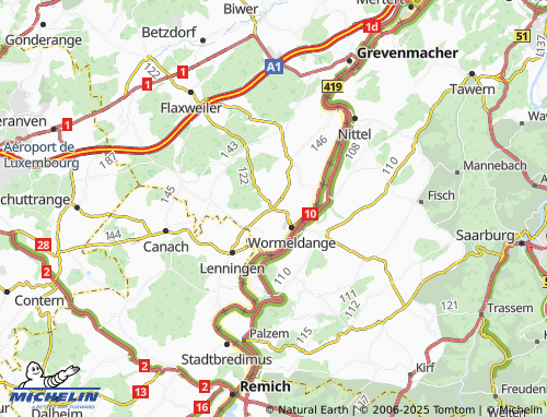 MICHELIN Dreiborn map - ViaMichelin