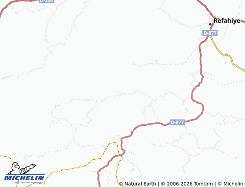 MICHELIN Madendere map - ViaMichelin