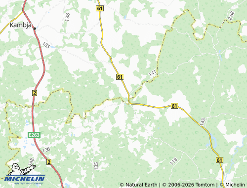 Mappa MICHELIN Talvikese - ViaMichelin