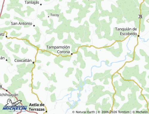 Mappa MICHELIN Santa Rita - ViaMichelin