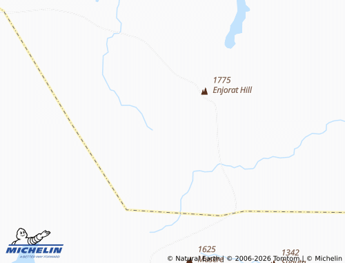 MICHELIN Kiteto map - ViaMichelin
