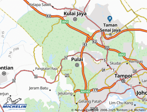 MICHELIN Kampung Melayu map - ViaMichelin