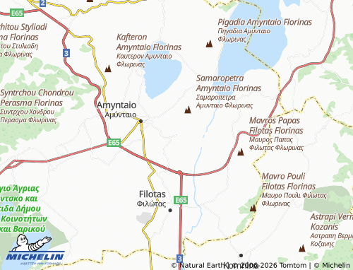 Carte MICHELIN Vegora - ViaMichelin