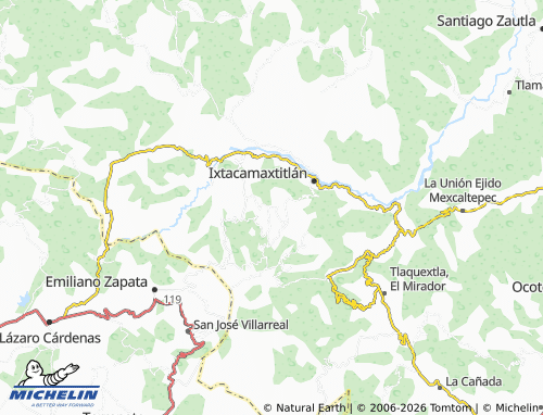 Mappa MICHELIN Guadalupe Victoria - ViaMichelin