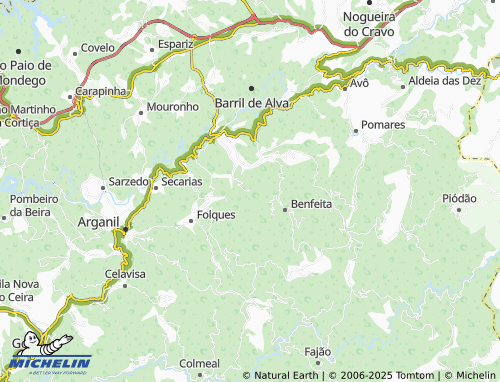 Carte MICHELIN Esculca - ViaMichelin