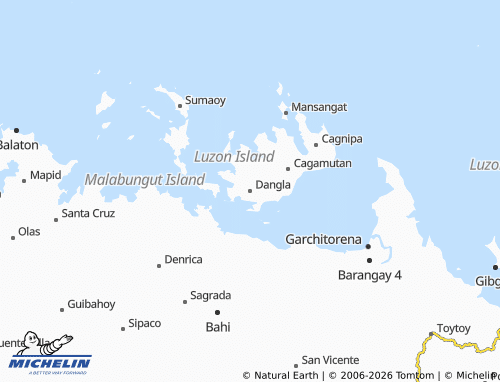 MICHELIN Dangla map - ViaMichelin