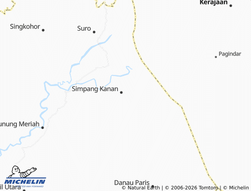 MICHELIN Tuh Tuhan map - ViaMichelin