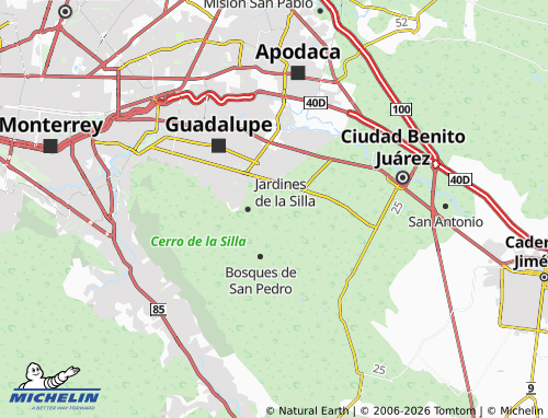 MICHELIN Rancho Viejo map - ViaMichelin