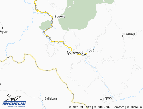 Carte MICHELIN Munushtir - ViaMichelin