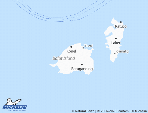 MICHELIN Sarangani map - ViaMichelin