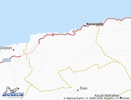 MICHELIN Aydoğmuş map - ViaMichelin