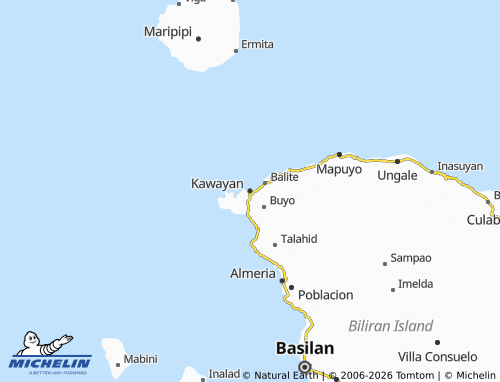 Mappa MICHELIN Kawayan - ViaMichelin