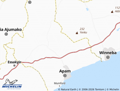 MICHELIN Ogwang map - ViaMichelin
