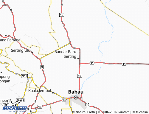 Mappa MICHELIN Felda Raja Alias - ViaMichelin