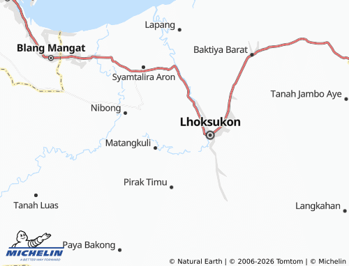 MICHELIN Ujong Kulam map - ViaMichelin