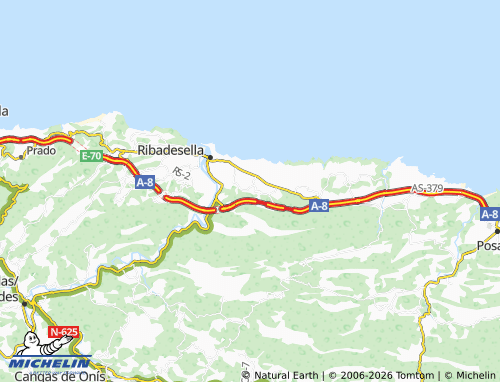 Carte MICHELIN Meluerda - ViaMichelin