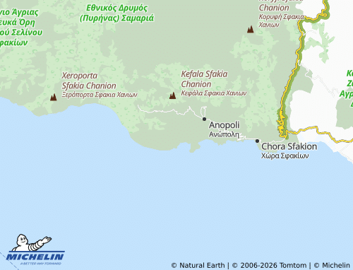 Mappa MICHELIN Livaniana - ViaMichelin