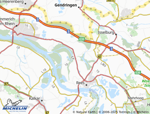 MICHELIN Bienen map - ViaMichelin