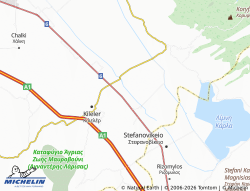 MICHELIN Niki map - ViaMichelin