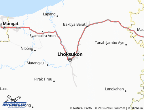 Mapa MICHELIN Matang Teungoh Ab - ViaMichelin