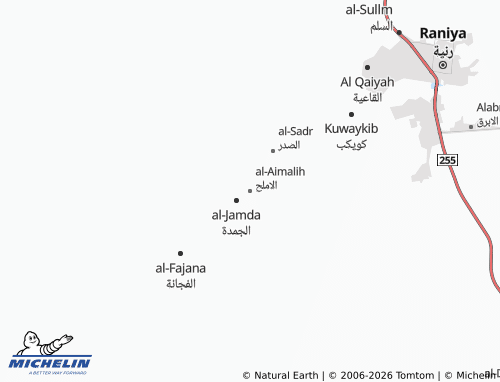 Carte MICHELIN al-Aimalih - ViaMichelin