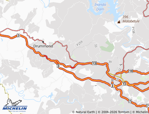MICHELIN Hillcrest Park map - ViaMichelin