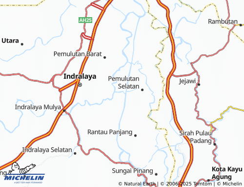 MICHELIN Cahaya Marga map - ViaMichelin