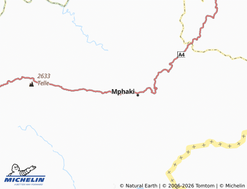 MICHELIN Letsielo map - ViaMichelin