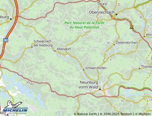 MICHELIN-Landkarte Girnitz - ViaMichelin