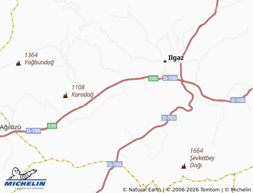 Mapa MICHELIN Başdibek - ViaMichelin