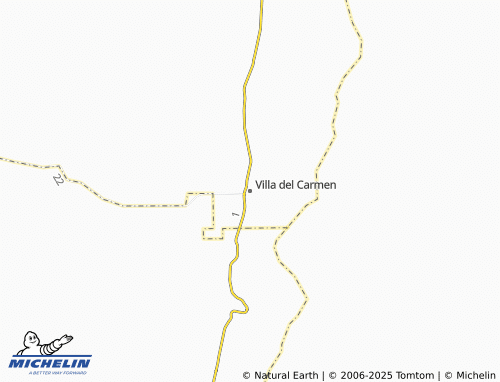 MICHELIN Villa del Carmen map - ViaMichelin